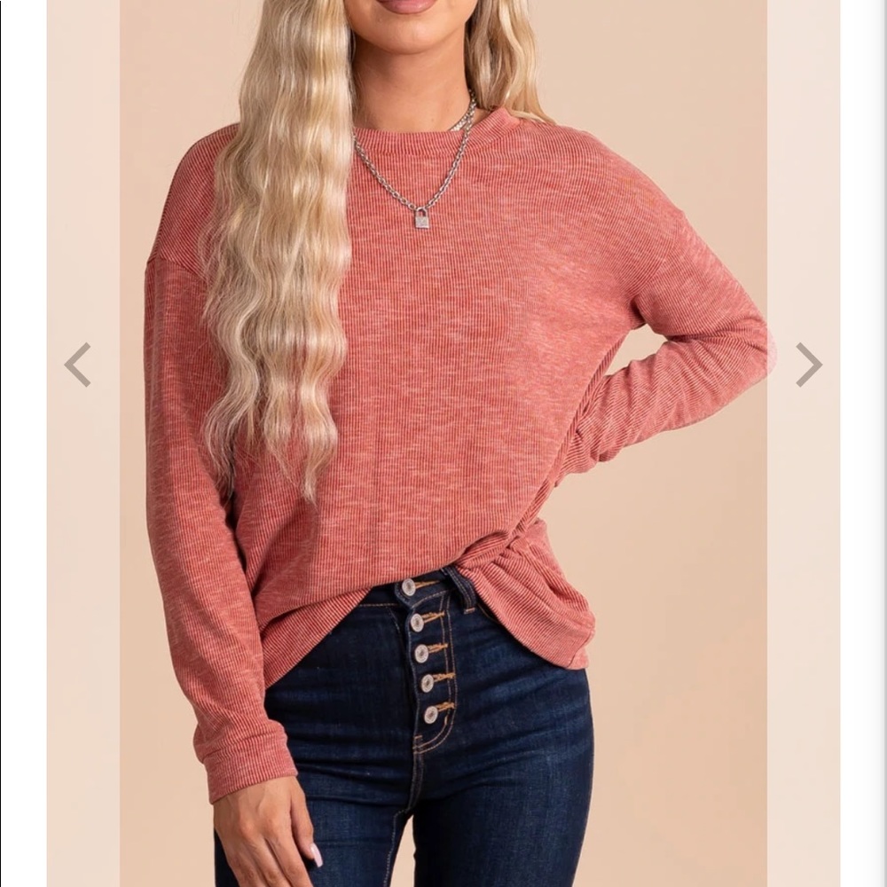 Ribbed sweater